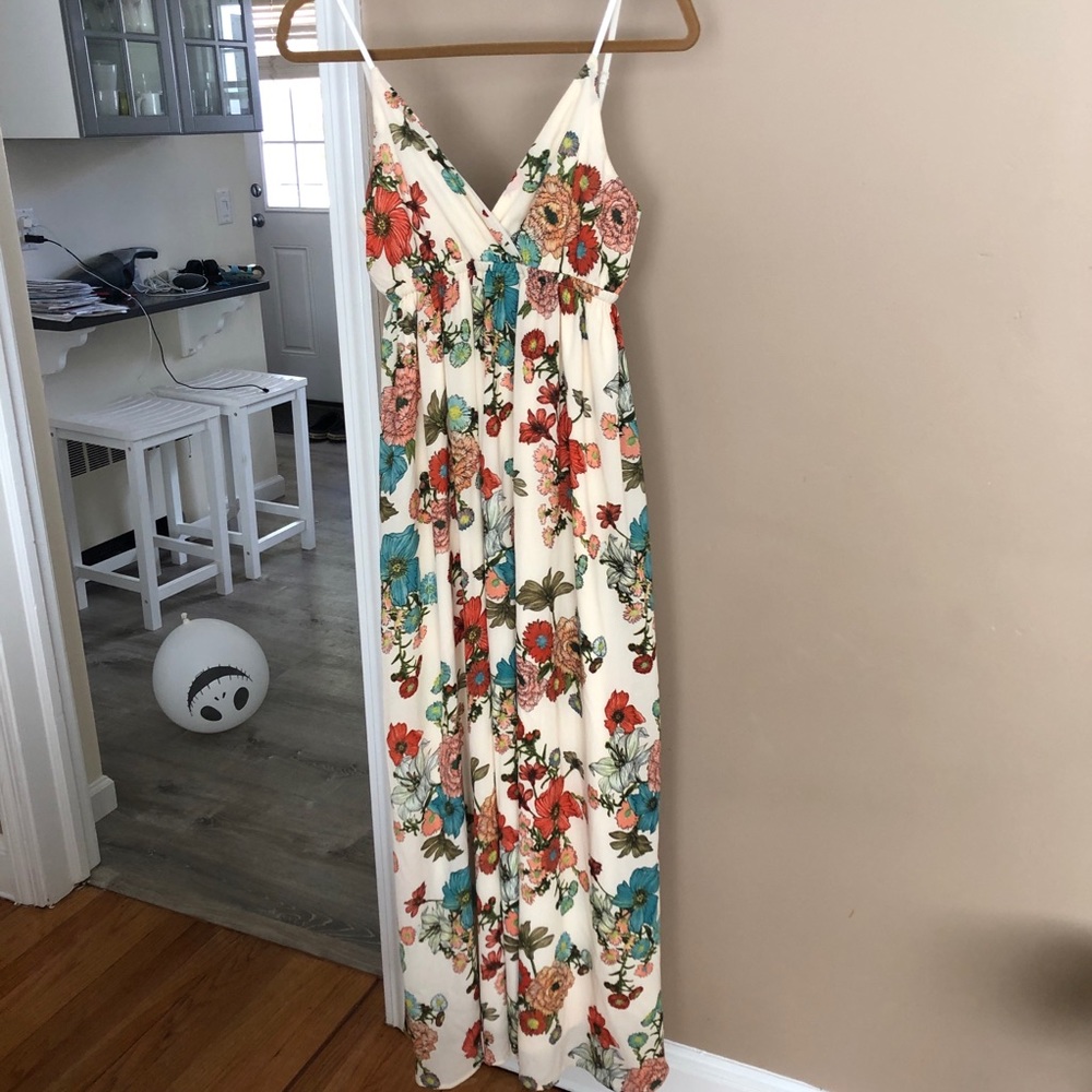 NWT Molly Bracken floral maxi dress XS